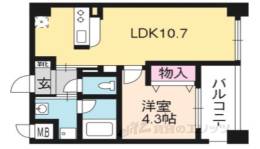 カスタリア壬生間取り図面