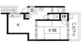岡田アパート間取り図面