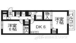 サンガーデンいくの間取り図面