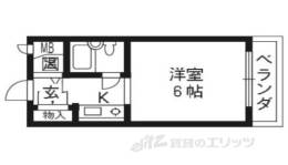 ライオンズマンション京都烏丸間取り図面