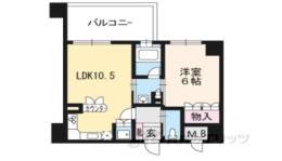 リーガル京都御所東間取り図面