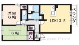 クレール唐崎間取り図面