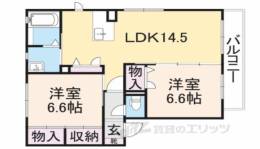 MAST COURT木津南間取り図面