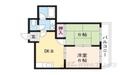 ハイネス楠葉２間取り図面