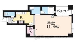クチュール堀川間取り図面