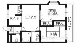 冨岡ハイツ間取り図面
