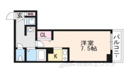 スワンズ京都セントラルシティ間取り図面