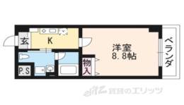 アール・ツー・コート間取り図面
