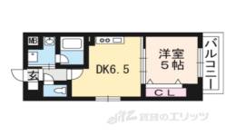 アール・ツー・コート間取り図面