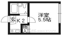 モナ十条間取り図面