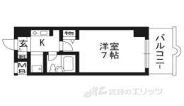 パラドール西院PART２間取り図面