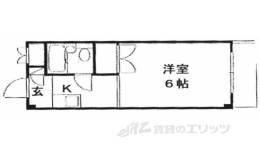 コーポ矢野間取り図面