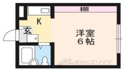 リーフジャルダン牧野駅前間取り図面