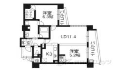 エステムプラザ京都四条烏丸間取り図面