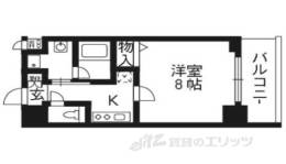 アスヴェル京都堀川高辻間取り図面