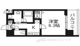 アスヴェル京都堀川高辻間取り図面