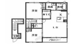 ラフィネ梅美台間取り図面