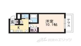 SCABBARD東山間取り図面