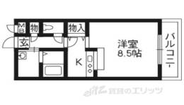 グランシャリオ長尾１間取り図面