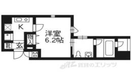 アーバンフラッツ四条西洞院間取り図面