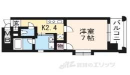 ベラジオ四条大宮間取り図面