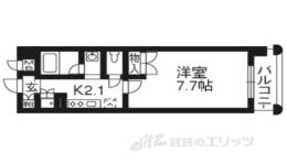 べラジオ四条大宮間取り図面