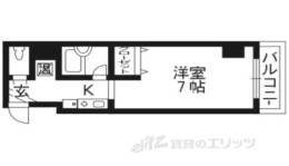 グランディール百万遍間取り図面