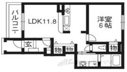 グラースプロムナード間取り図面