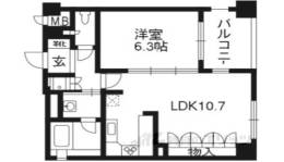 リーガル京都御所東間取り図面