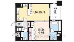 リーガル京都御所東間取り図面