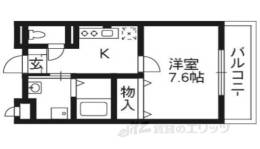 プラシードカーサ１間取り図面