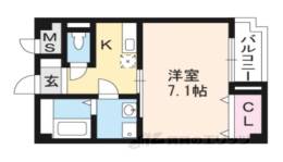 メゾン・ソウザ２間取り図面