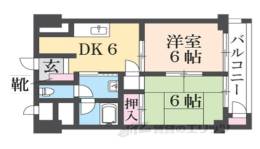西京極ガーデンハイツ間取り図面