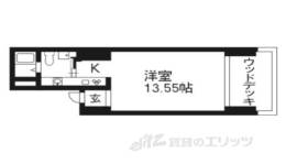 レジデンシャル四条蟷螂山間取り図面