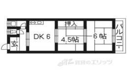 中西マンションＡ棟間取り図面