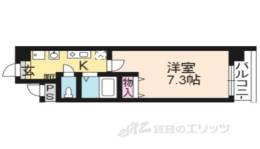 五条高倉Ｖｉｖｒｅ２　間取り図面
