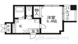 五条高倉Ｖｉｖｒｅ２　間取り図面