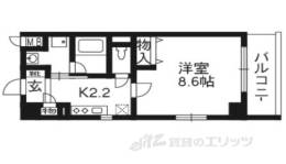 ベラジオ四条大宮２間取り図面
