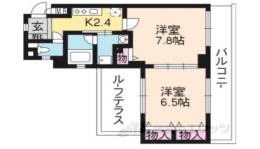 ベラジオ四条大宮２間取り図面