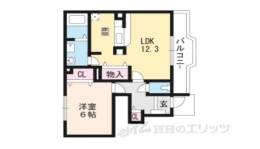 エルグランデ奥村３間取り図面