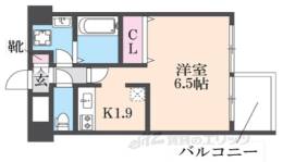 エヴァーステージ京都二条間取り図面