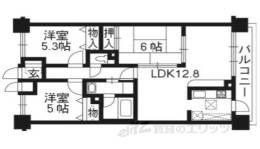 デリード淀城公園間取り図面