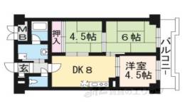 白川セントラルハイツ間取り図面