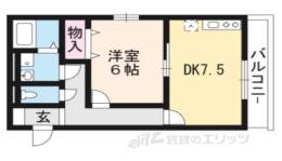 セジュールＡ＆Ｍ間取り図面