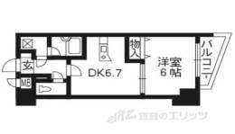 エスリード京都河原町間取り図面