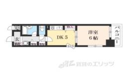 エスリード四条河原町間取り図面