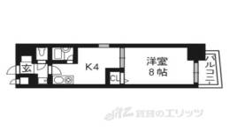 エスリード京都河原町第3 301間取り図面