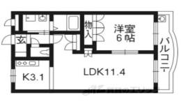 ルミナスハイム４間取り図面
