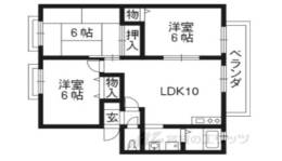 ハイツ青田間取り図面