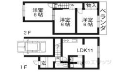 貸家間取り図面